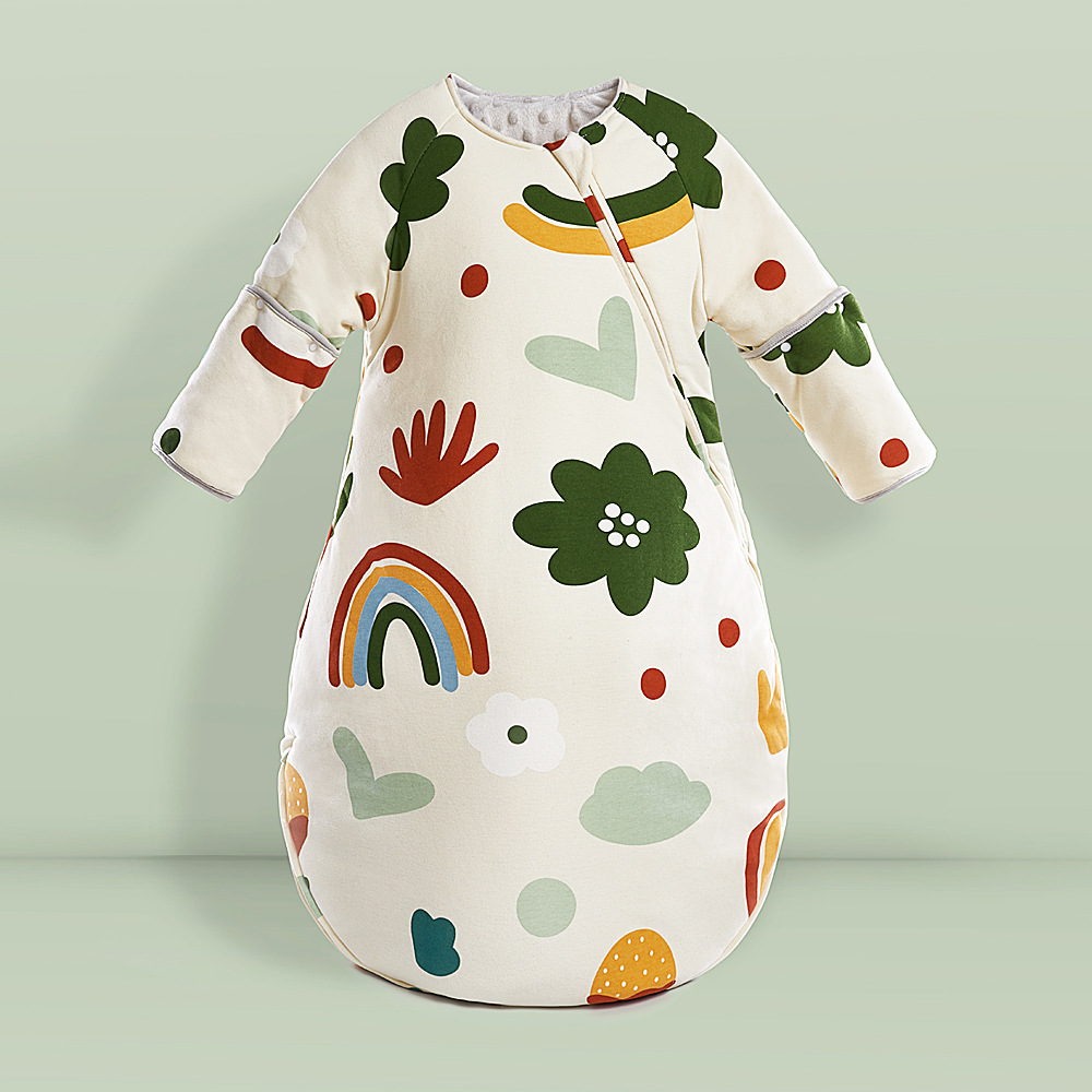 CozySleeve™ – Warme Vierseizoenen Slaapzak met Mouwen – Baby Slaappakje Set