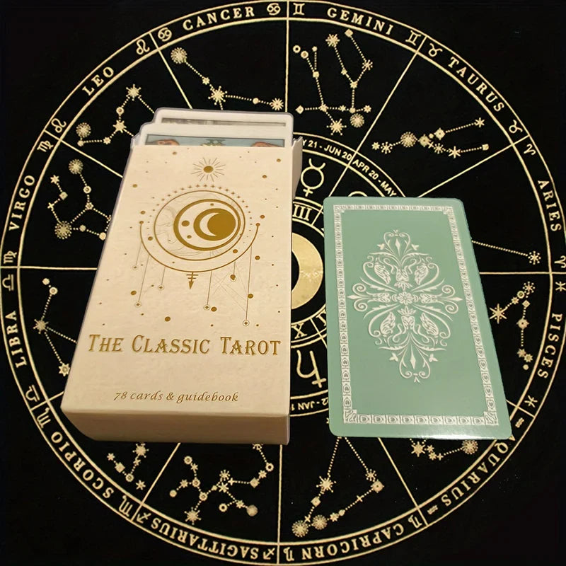 OraclePath™ – Traditionele Tarot Kaartenset – Mystieke 78-Delige Deck