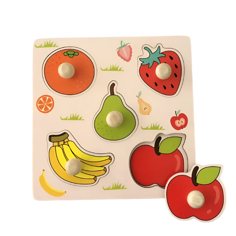 ShapeSmart™ – Educatieve Houten Puzzel – Kleuren & Vormen Ontdekspel