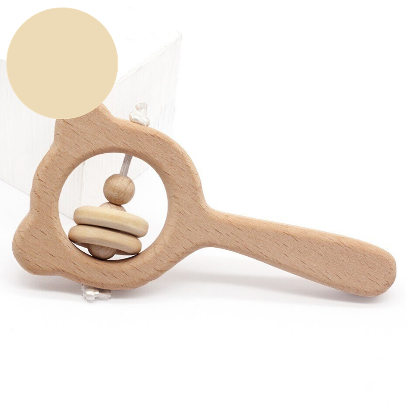WoodNib™ – Natuurlijke bijtring voor spelend leren - Houten bijtring