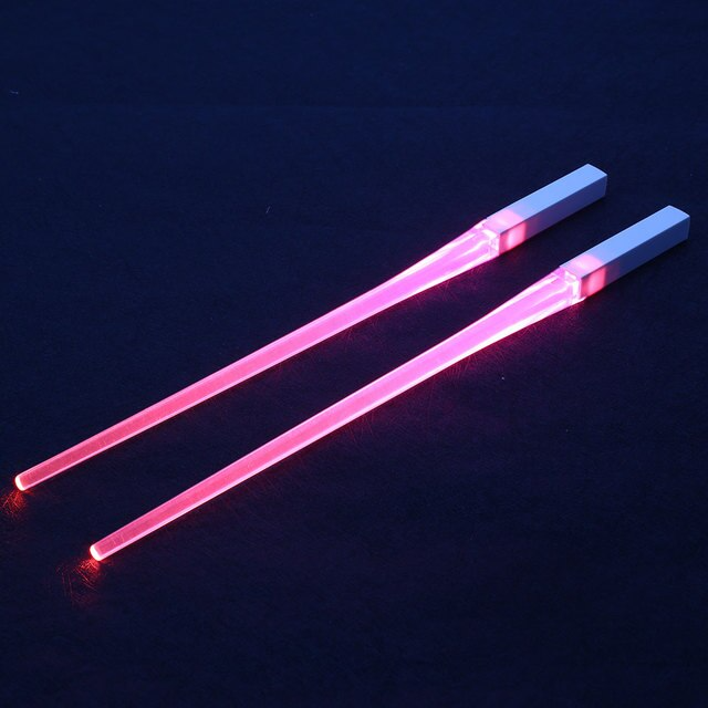 GlowBite™ – Oplaadbare LED Eetstokjes – Lichtgevend Eetplezier