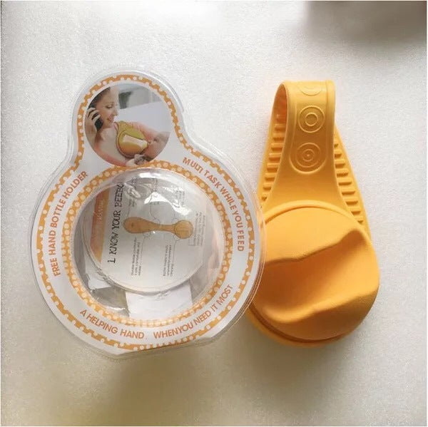 FeedEase™ – Handenvrije Antislip Fleshouder – Comfortabel Babyvoedingshulpmiddel