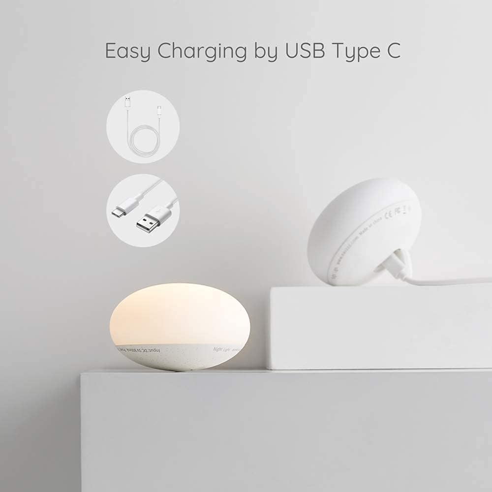 GlowNest™ – Zacht Dimbaar Nachtlampje – Veilige Nachtverlichting voor Borstvoeding