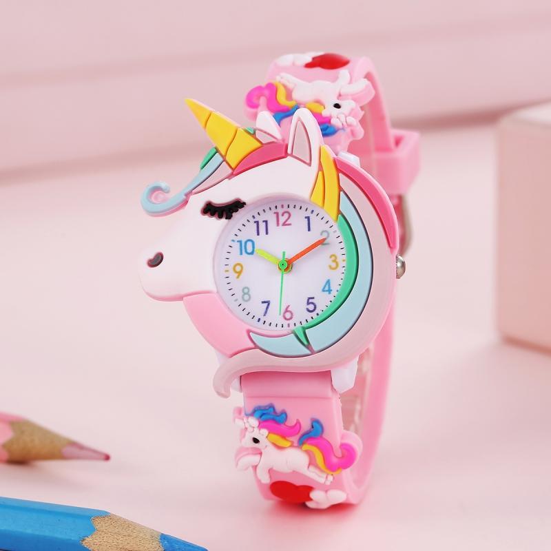UniGlimmer™ – Eenhoorn Horloge & Armband Set – Magisch Meidenaccessoire