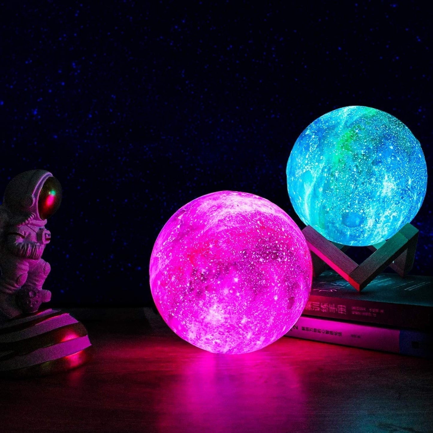 StarGlow™ – Oplaadbare Nachtlamp met Touch Control – Dromerige Sterren Projector