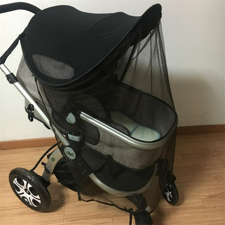 BugShield™ – Universeel Kinderwagen Mosquitonet – Veilige Ademend Bescherming