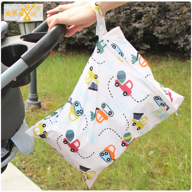 EcoWetBag™ – Waterdichte Herbruikbare Windeltas – Praktische Duurzame Opberger