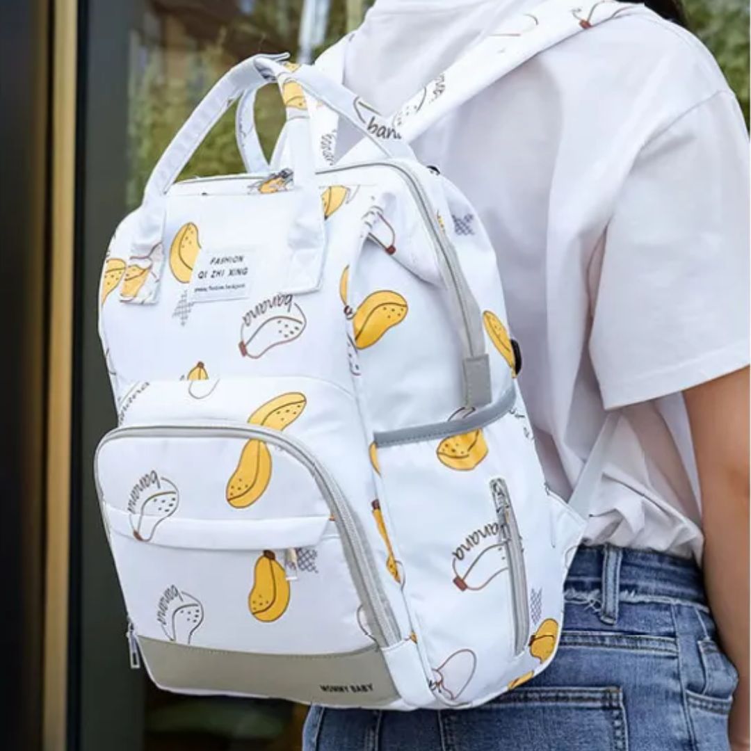 CarryEase™ – Grote Verzorgingsrugzak voor Ouders – Praktische Baby Organizer Tas