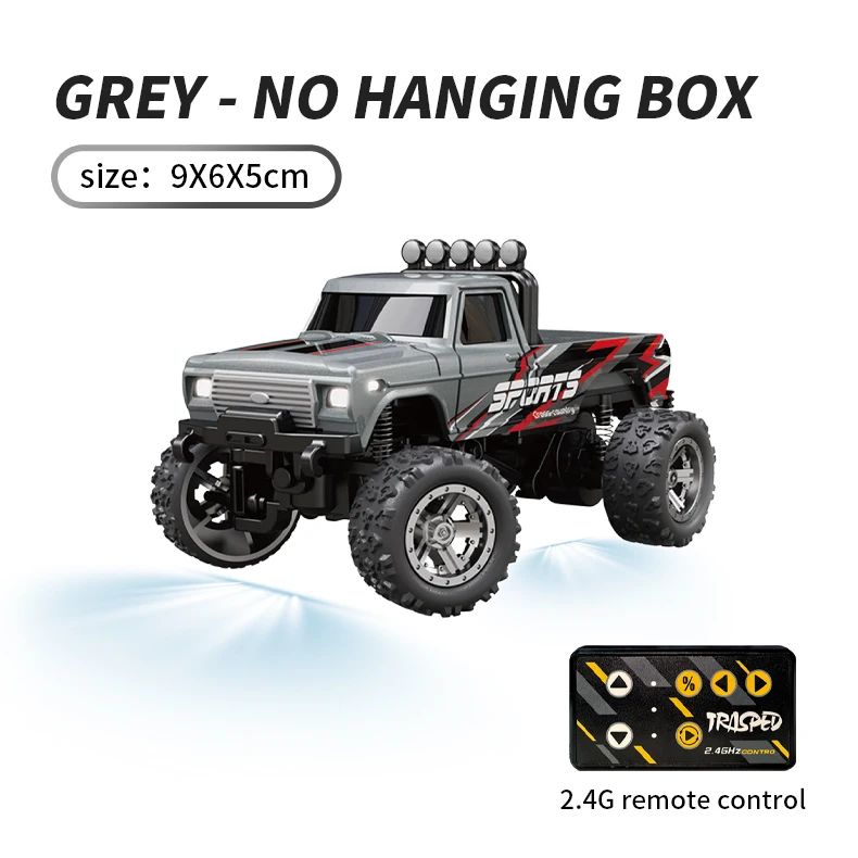 PocketRacer™ – Mini RC Race Truck – Snelheid & Wendbaarheid in Je Handpalm
