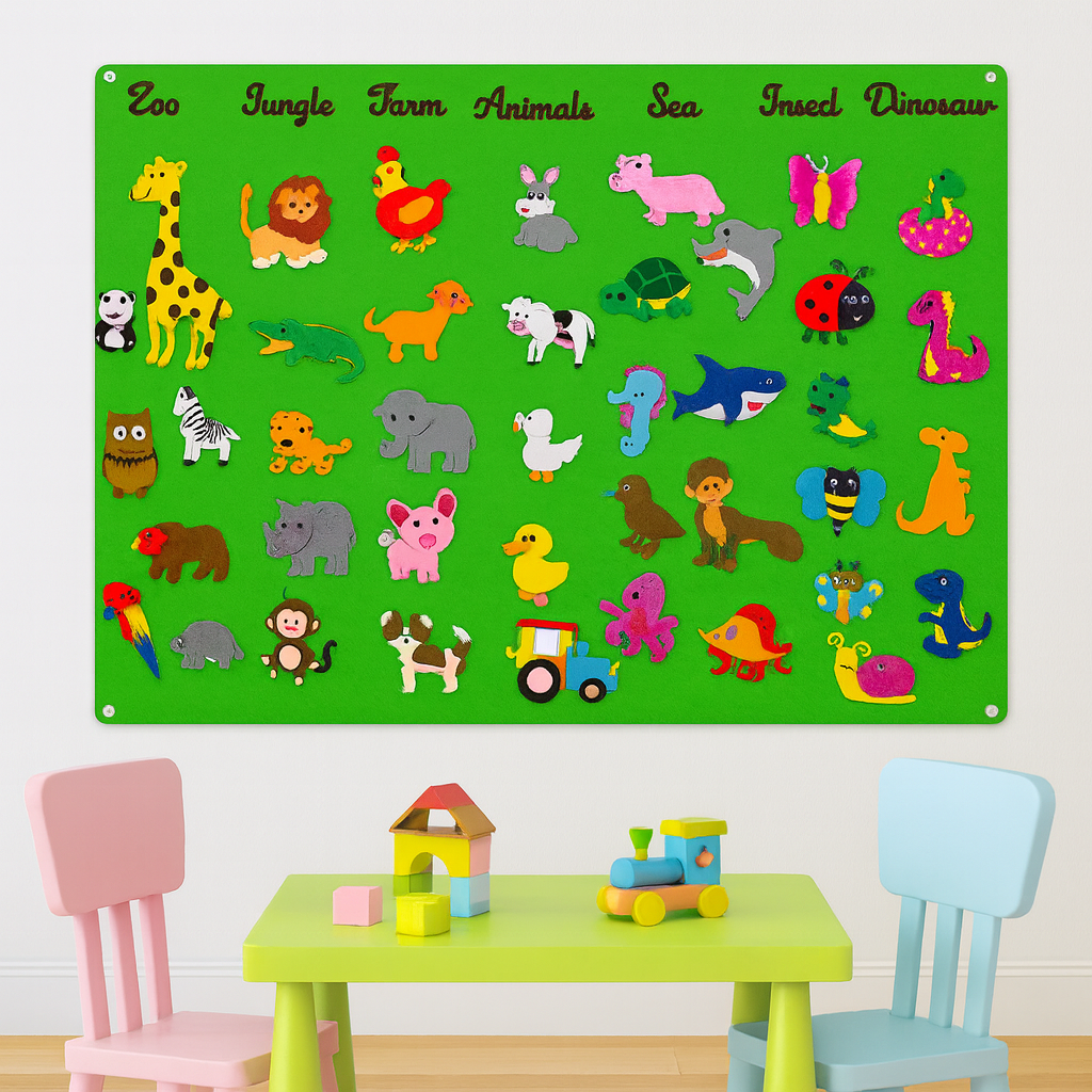 Animal Adventure Board™ - Eindeloos Ontdekken en Spelen!