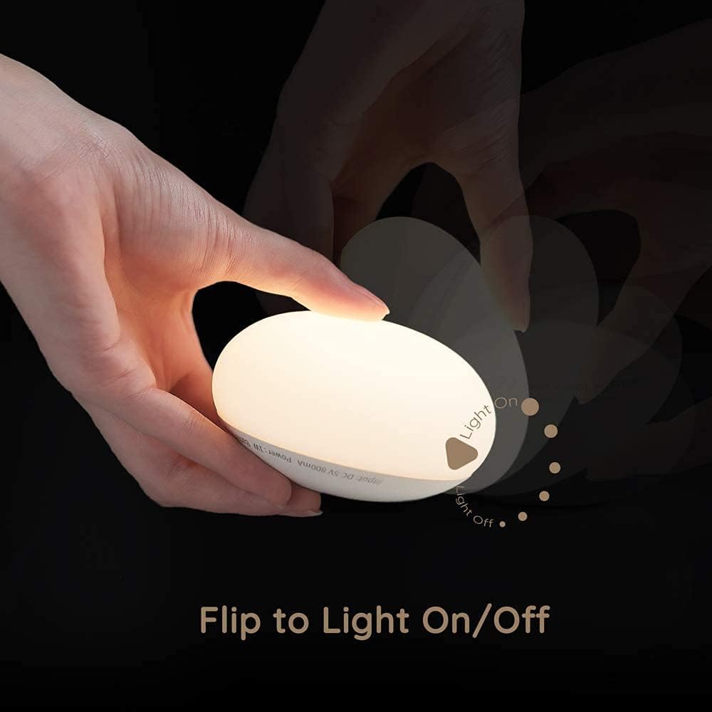 GlowNest™ – Zacht Dimbaar Nachtlampje – Veilige Nachtverlichting voor Borstvoeding