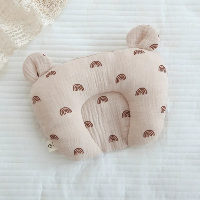 BearNest™ – Ergonomisch Baby Hoofdkussen – Veilige Comfortabele Ondersteuning