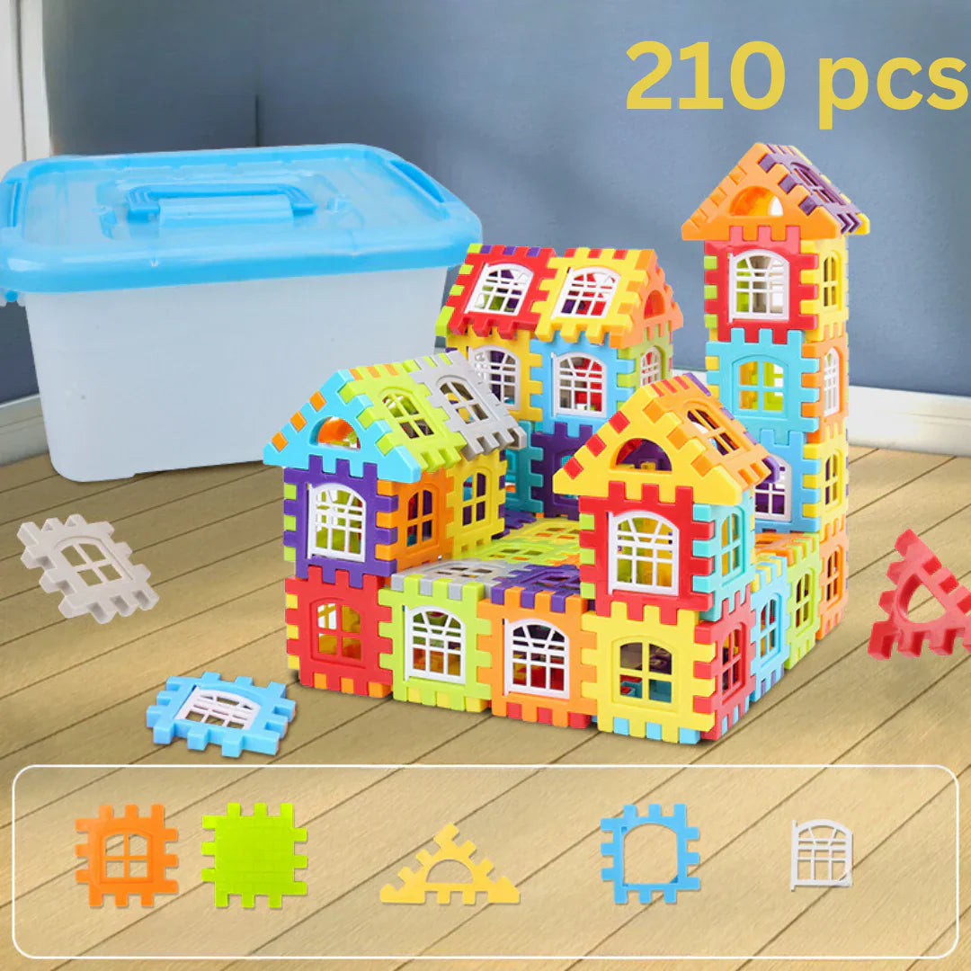 HappyHouses™ – Bouw, Lach en Leer Samen - Bouw Speelgoed