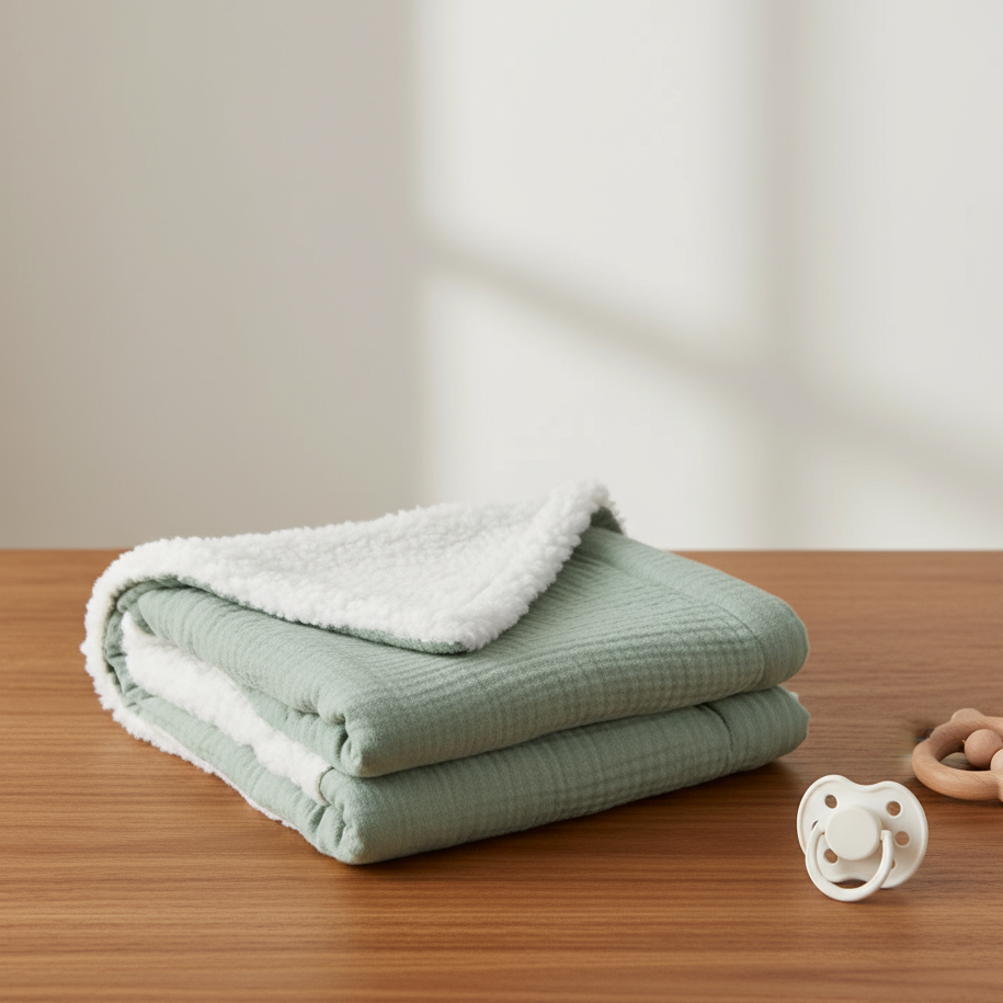 WarmCub™ – Zachte & Warme Babydeken – Comfort voor Elke Slaap