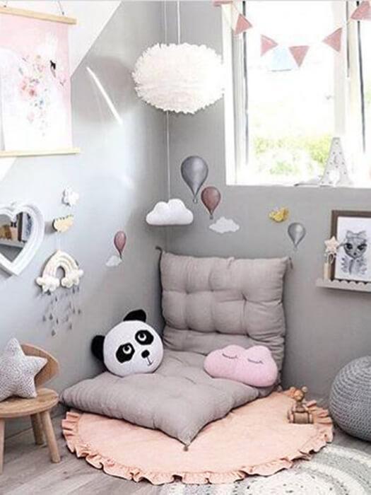 ZoetNest™ – Zachte Baby Speelmat met Ruffle Rand – Comfortabel & Stijlvol Vloerkleed