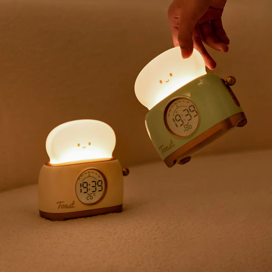 DreamGlow™ – Kinderwekker met Nachtlampje – Rust & Routine