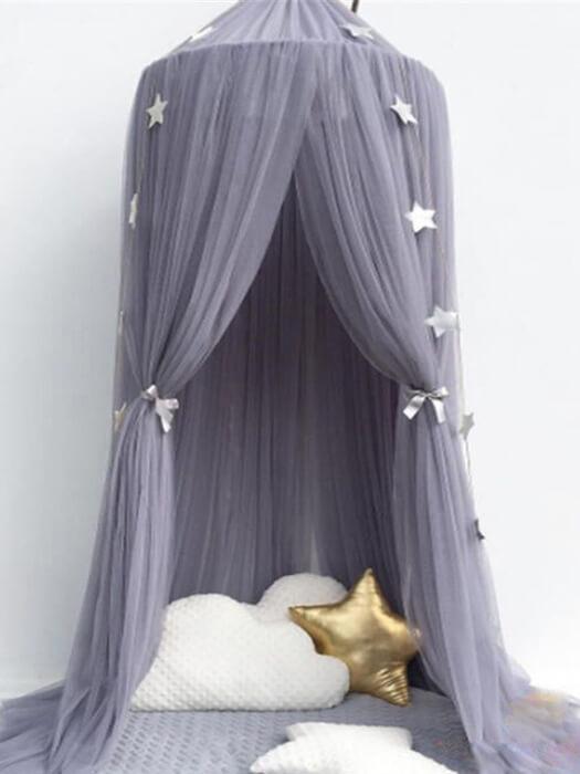 DreamDome™ – Ronde Hemel voor Babybed – Sfeervolle Beddecoratie