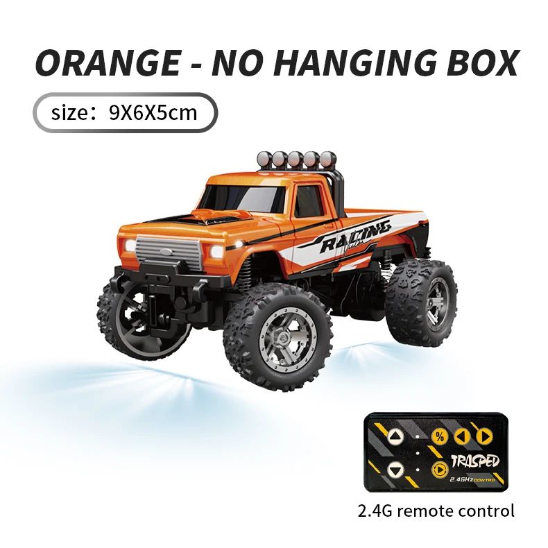 PocketRacer™ – Mini RC Race Truck – Snelheid & Wendbaarheid in Je Handpalm