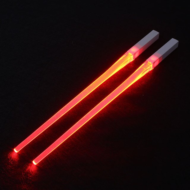 GlowBite™ – Oplaadbare LED Eetstokjes – Lichtgevend Eetplezier