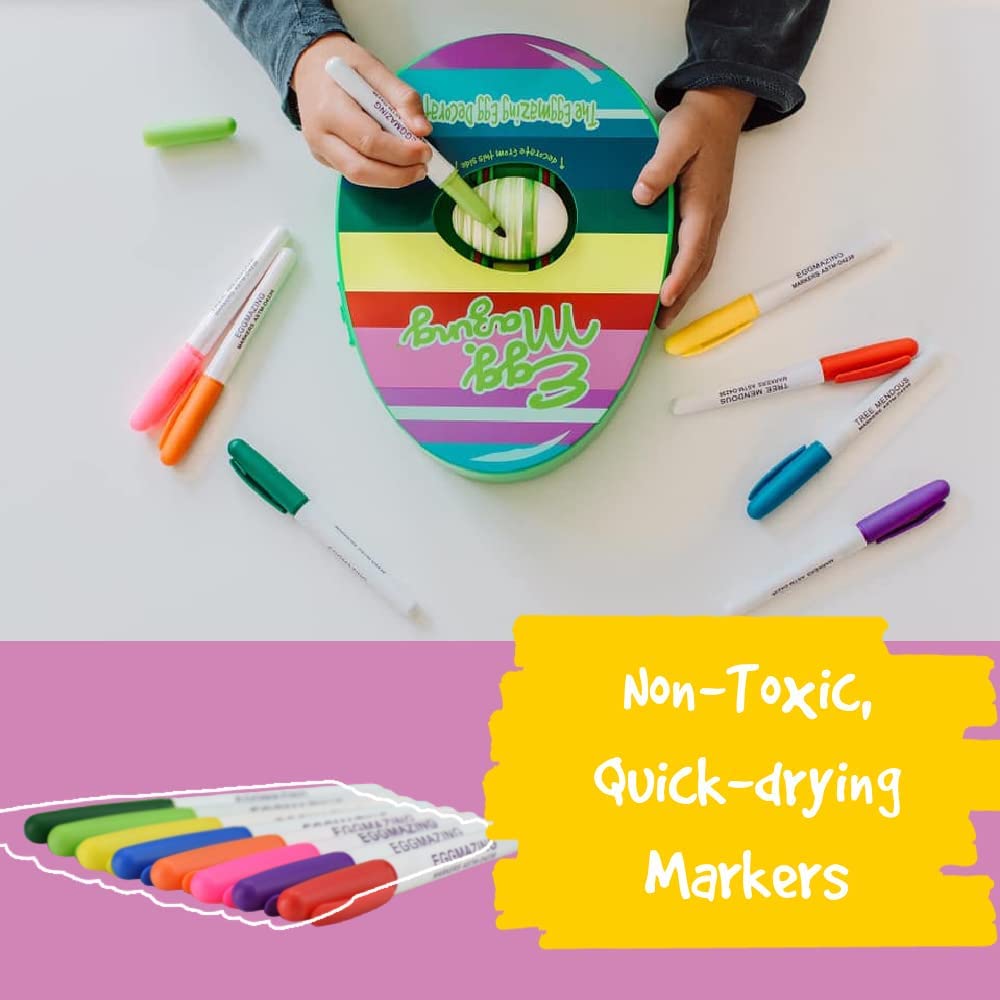 EggSpin™ – Draaiende decoratiepret voor Pasen - Paasei Versier Kit