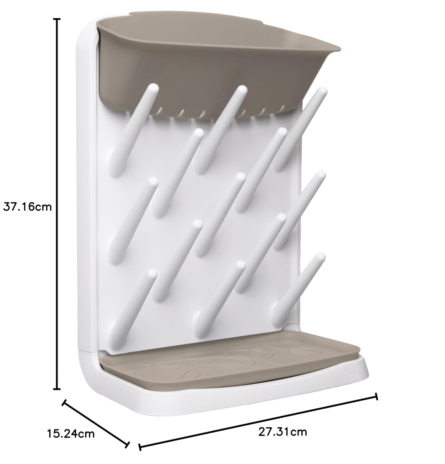 BottleBloom™ – Verticaal Flessenrek met Accessoirehouder – Ruimtebesparende Droogoplossing