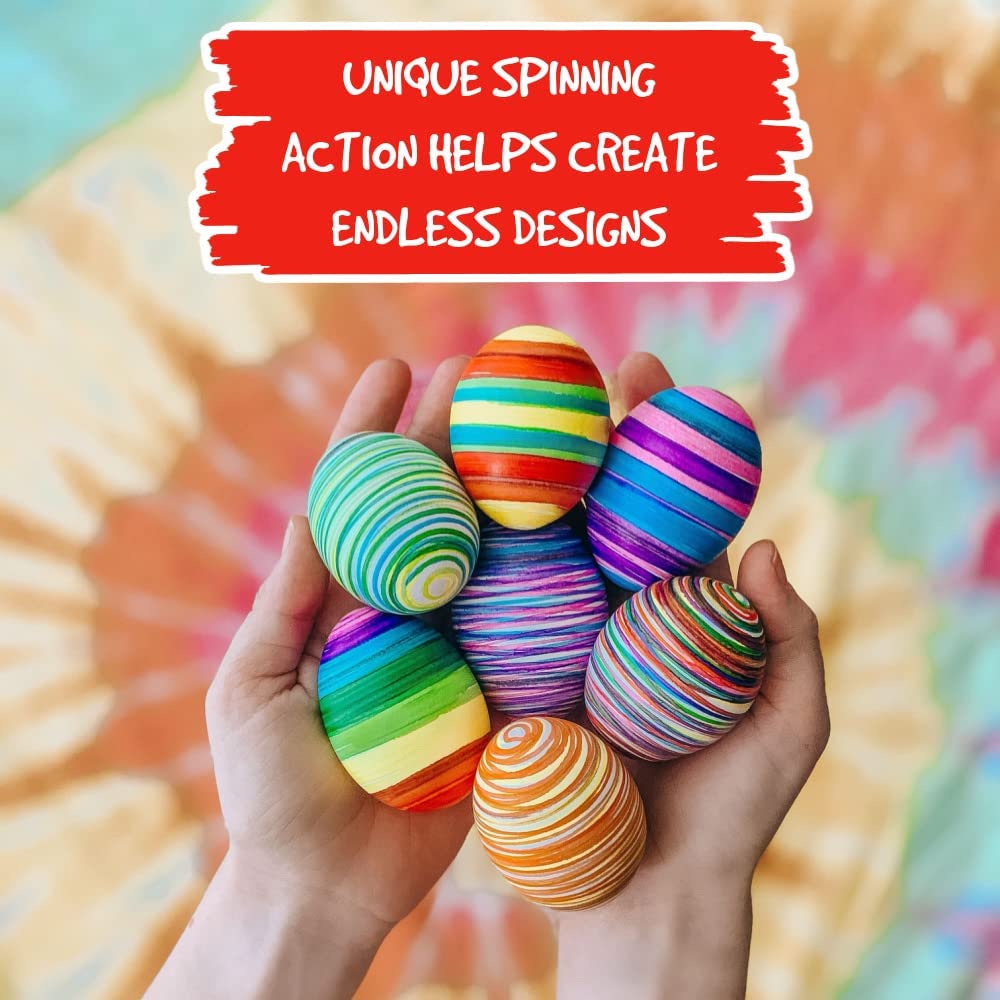 EggSpin™ – Draaiende decoratiepret voor Pasen - Paasei Versier Kit