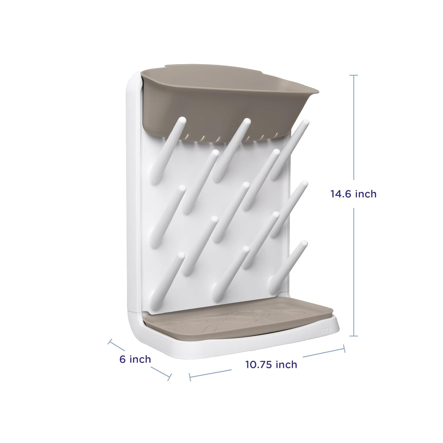 BottleBloom™ – Verticaal Flessenrek met Accessoirehouder – Ruimtebesparende Droogoplossing