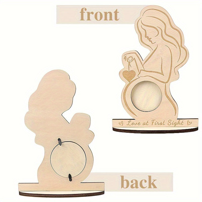 EchoLove™ – Baby echo fotolijst – Houten herinneringslijst