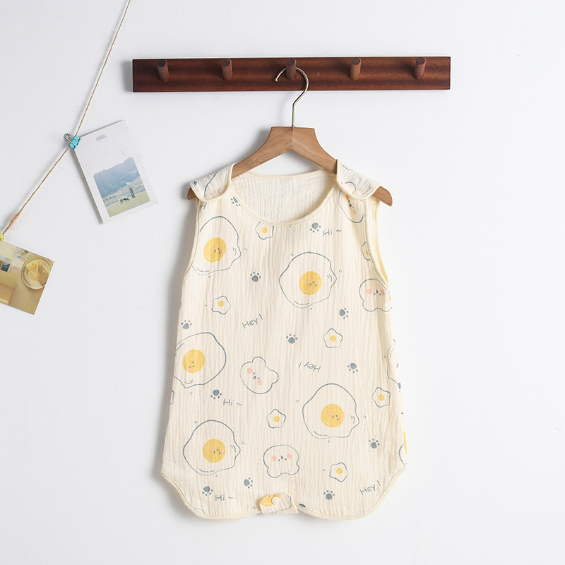 SleepBloom™ – Luchtige Musselin Zomerslaapzak – Baby Slaapcomfort Set