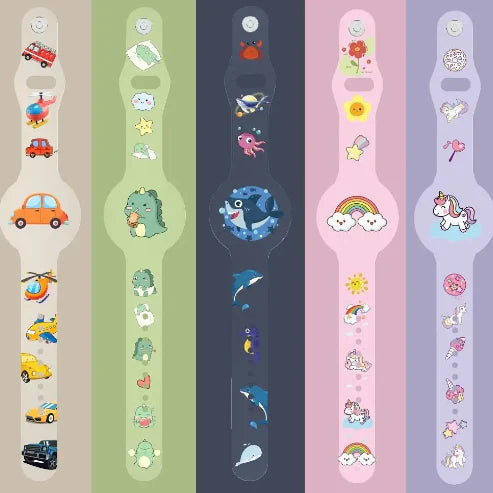 TagTrek™ – Kinderarmband voor AirTag – Veiligheid met Speelse Stijl