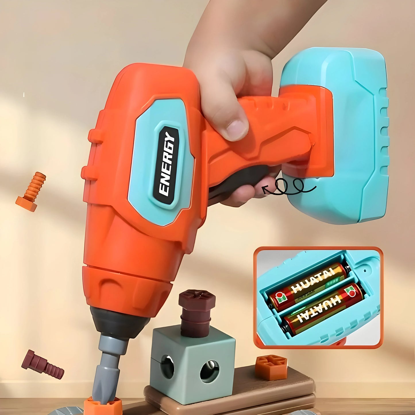 InventorCase™ – Creatieve Bouwset met Gereedschap – Constructie Speelset