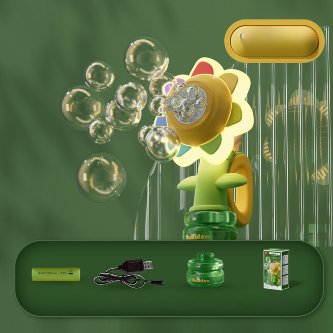 BubbleBlossom™ – Dansende Bellenbloem voor Kinderen – Magisch Speels Bubbelplezier