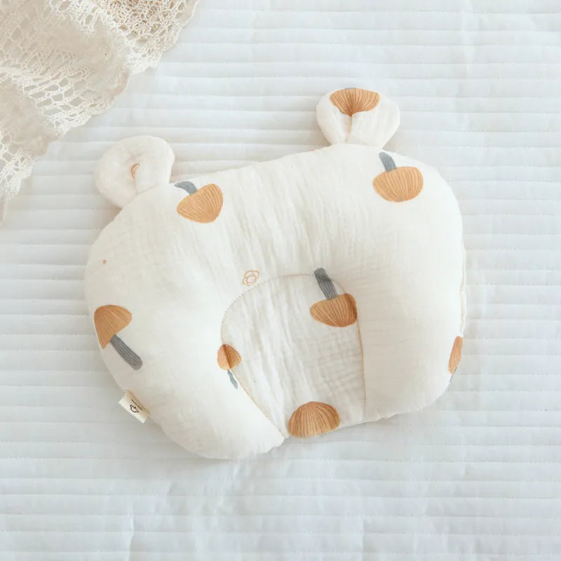 BearNest™ – Ergonomisch Baby Hoofdkussen – Veilige Comfortabele Ondersteuning
