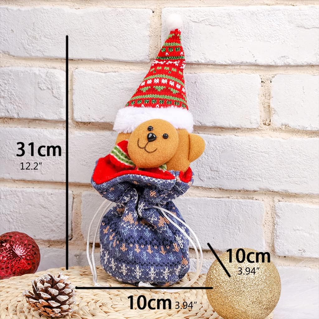 FestiveSacks™ – Luxe Herbruikbare Cadeauzakjes – Kerst Geschenk Tasje