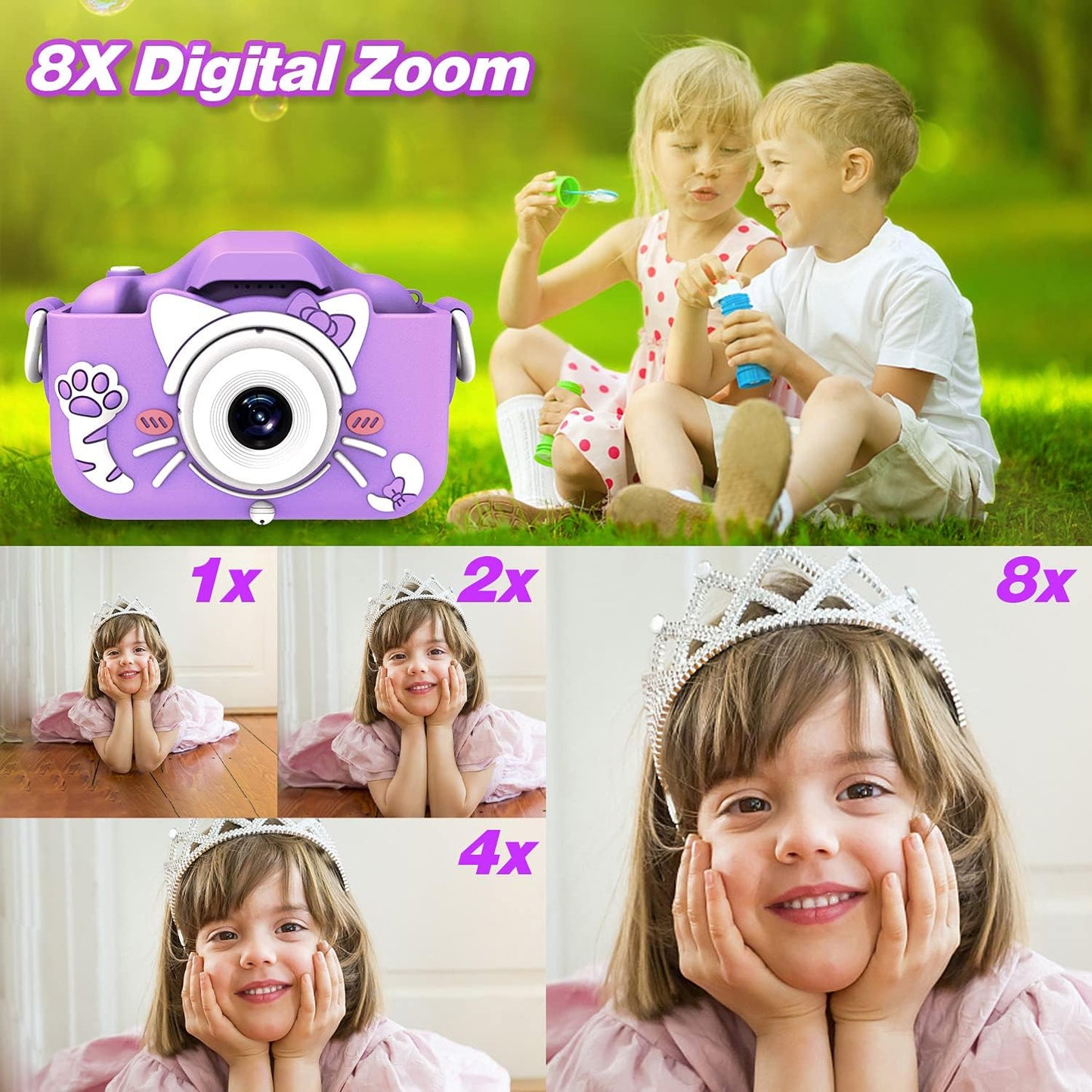 SnapPals™ – Digitale Camera met Video & Effecten – Speelgoedcamera voor Kinderen
