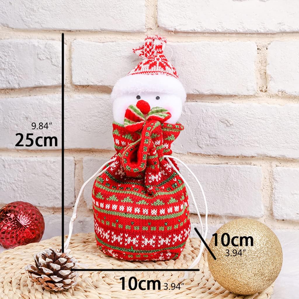 FestiveSacks™ – Luxe Herbruikbare Cadeauzakjes – Kerst Geschenk Tasje