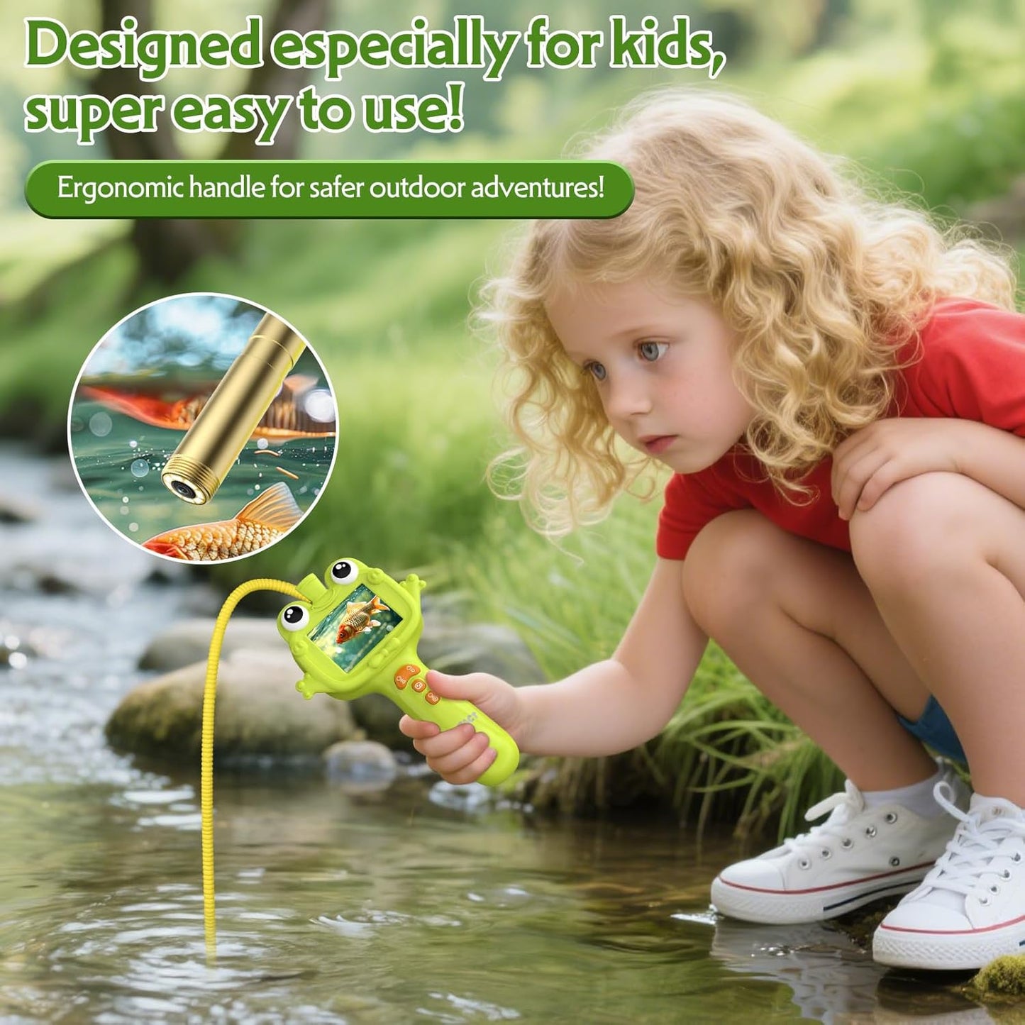 WonderScope™ – Educatieve Endoscoop met Licht – Ontdek & Leer Samen