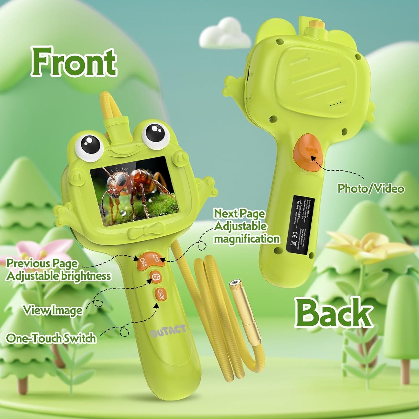 WonderScope™ – Educatieve Endoscoop met Licht – Ontdek & Leer Samen