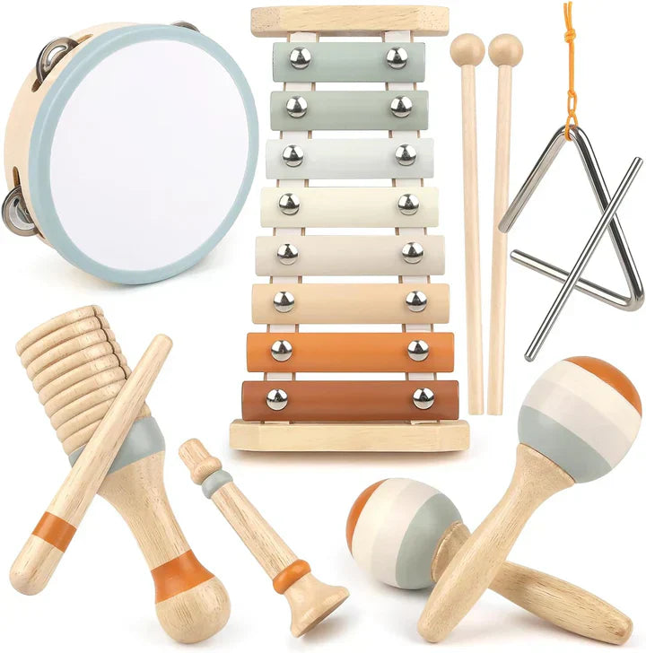 KleinMelody™ – Montessori Muziekset voor Peuters – Creatief Leren met Ritme Geluid