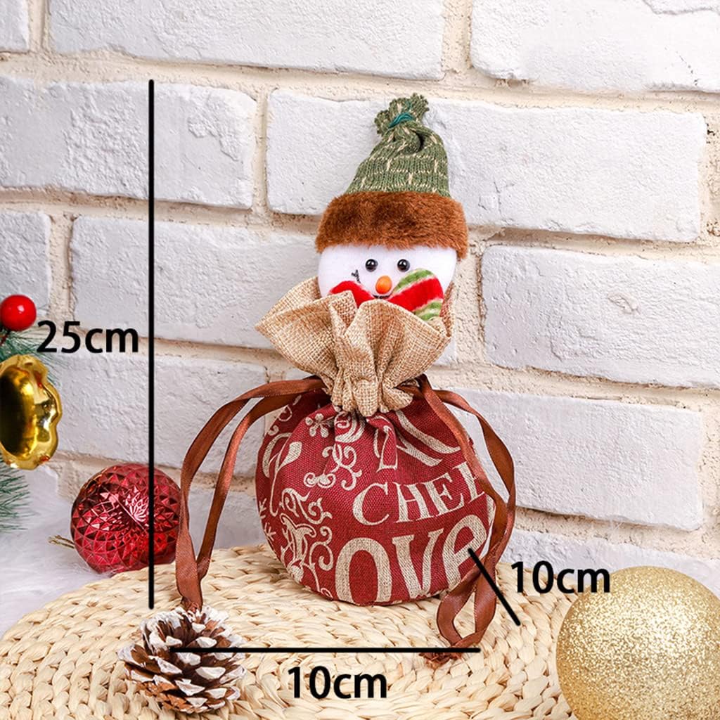 FestiveSacks™ – Luxe Herbruikbare Cadeauzakjes – Kerst Geschenk Tasje