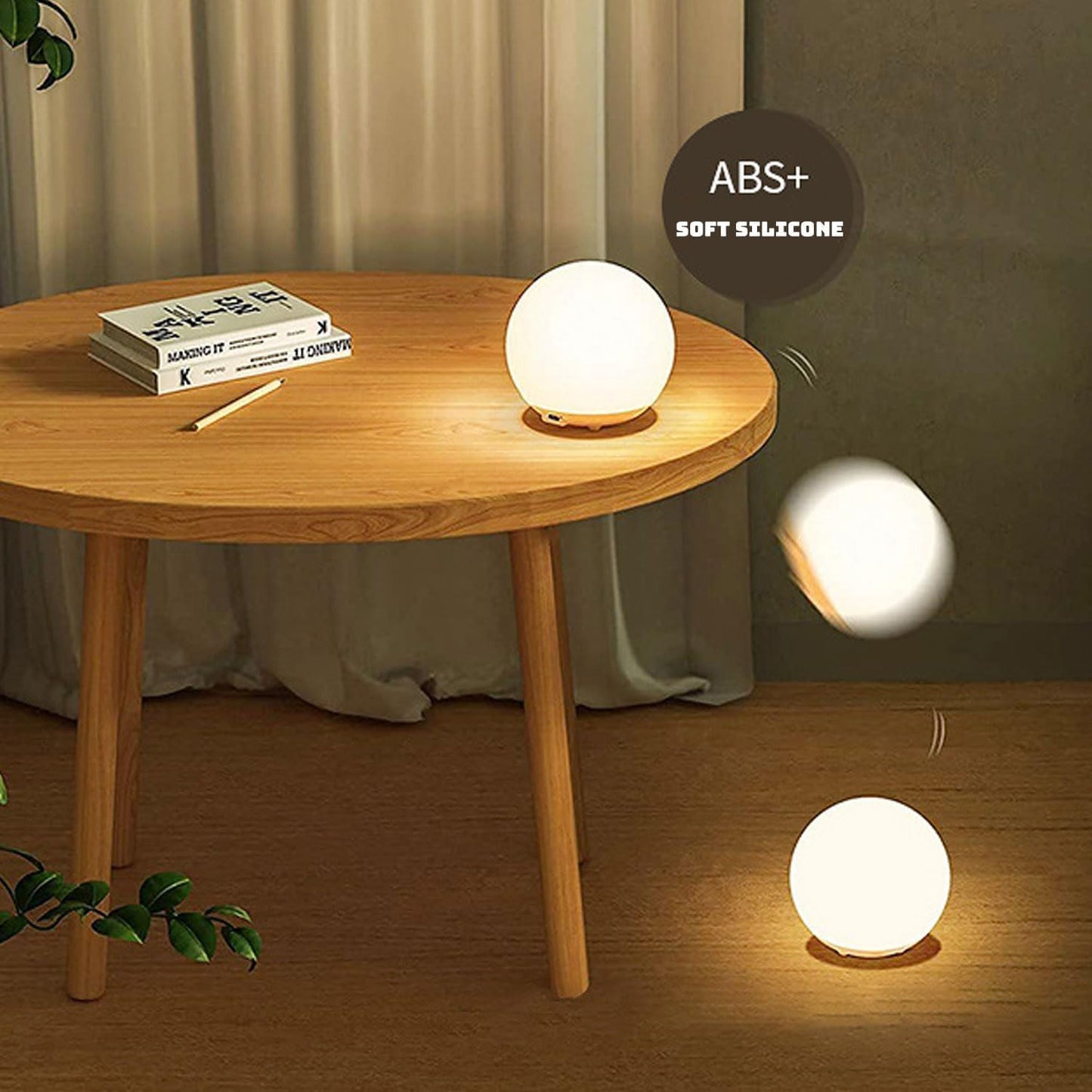 GlowNest™ – Zacht Dimbaar Nachtlampje – Veilige Nachtverlichting voor Borstvoeding