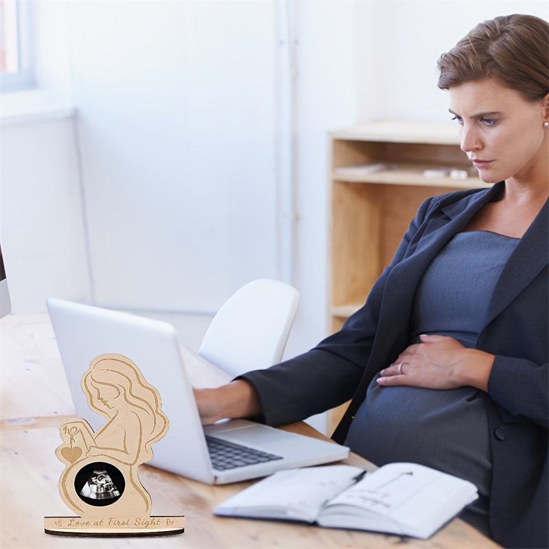 EchoLove™ – Baby echo fotolijst – Houten herinneringslijst