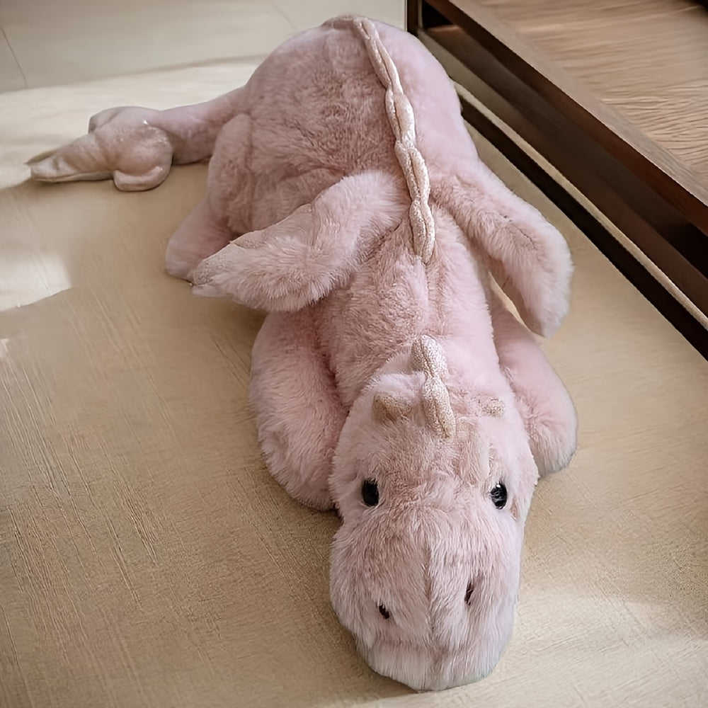 DinoHug™ – Langnek Pluche Dinosaurus Kussen – Zacht Speel- en Decoratiekussen