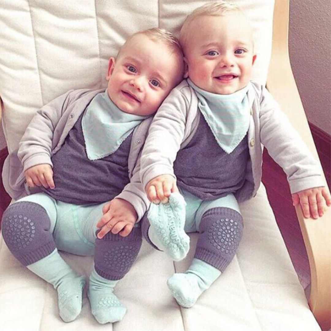 GripKnees™ – Antislip Kniebeschermers voor Baby’s – Comfort bij het Kruipen