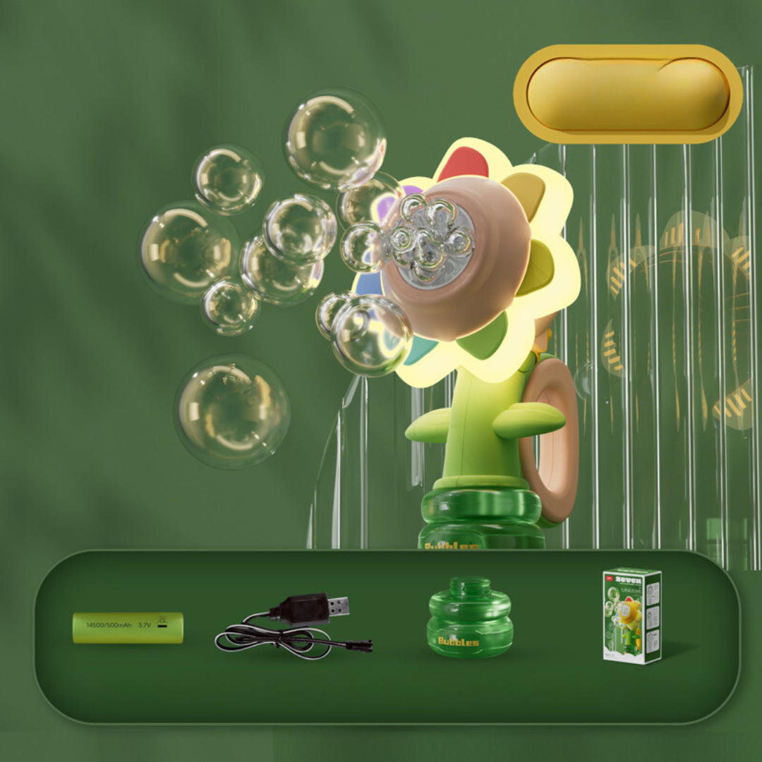 BubbleBlossom™ – Dansende Bellenbloem voor Kinderen – Magisch Speels Bubbelplezier