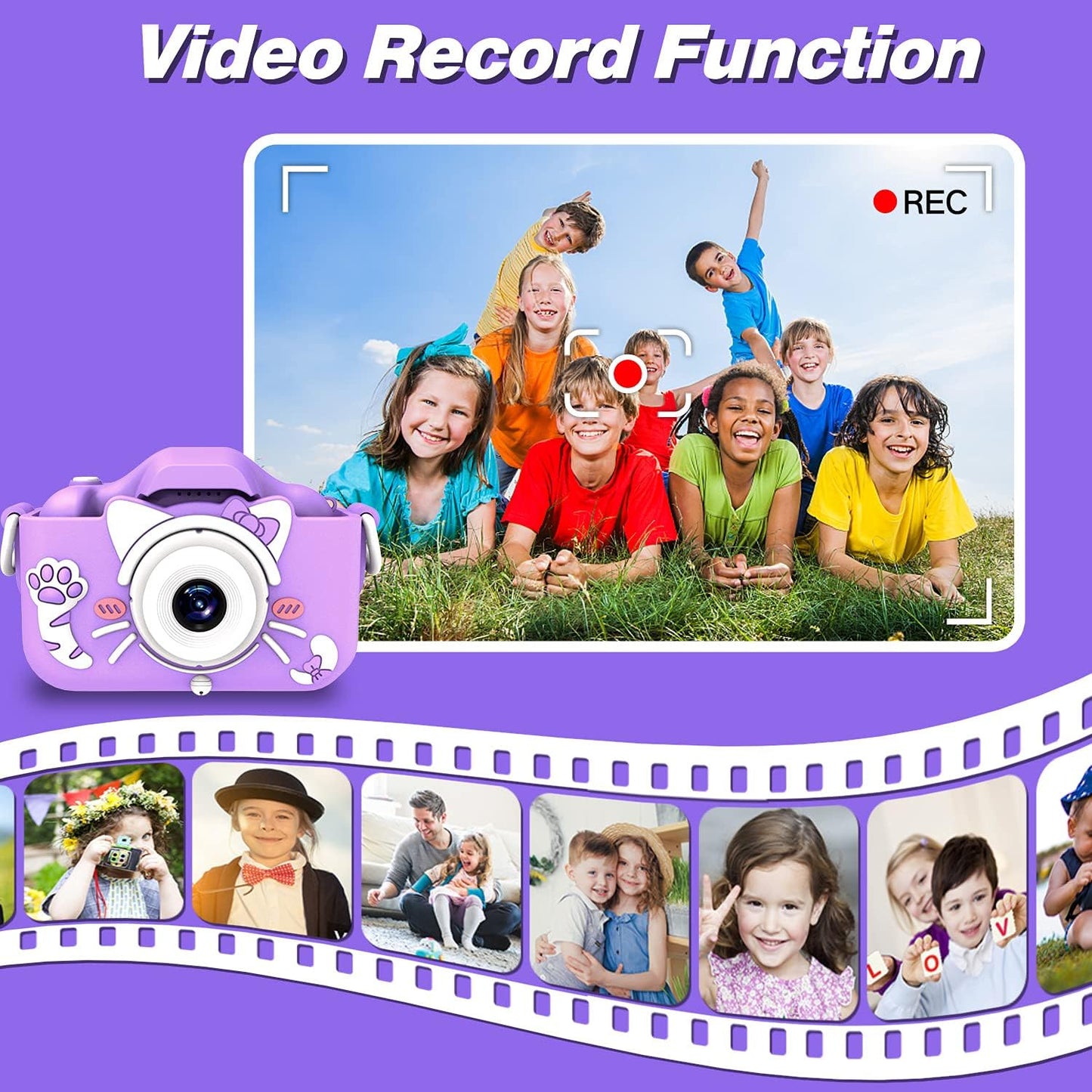 SnapPals™ – Digitale Camera met Video & Effecten – Speelgoedcamera voor Kinderen