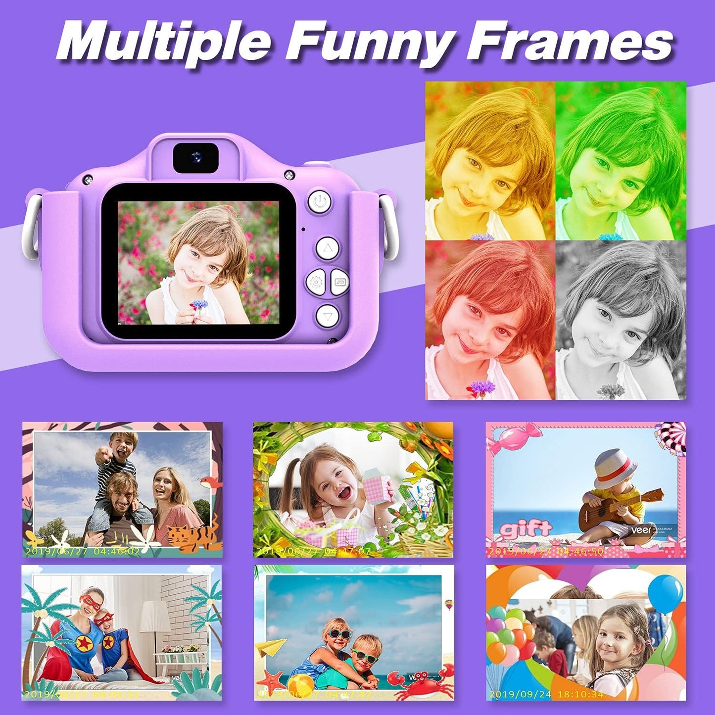 SnapPals™ – Digitale Camera met Video & Effecten – Speelgoedcamera voor Kinderen