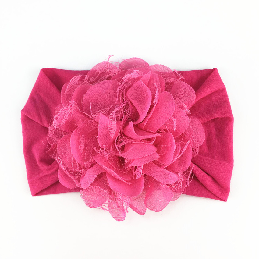 BloomBand™ – Zacht Elastisch Haarbandje met Bloem – Baby Accessoire Set