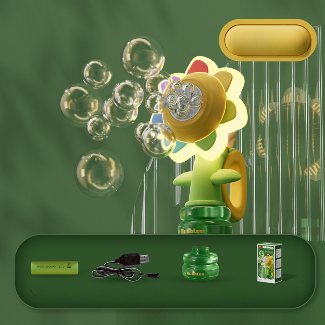 BubbleBlossom™ – Dansende Bellenbloem voor Kinderen – Magisch Speels Bubbelplezier