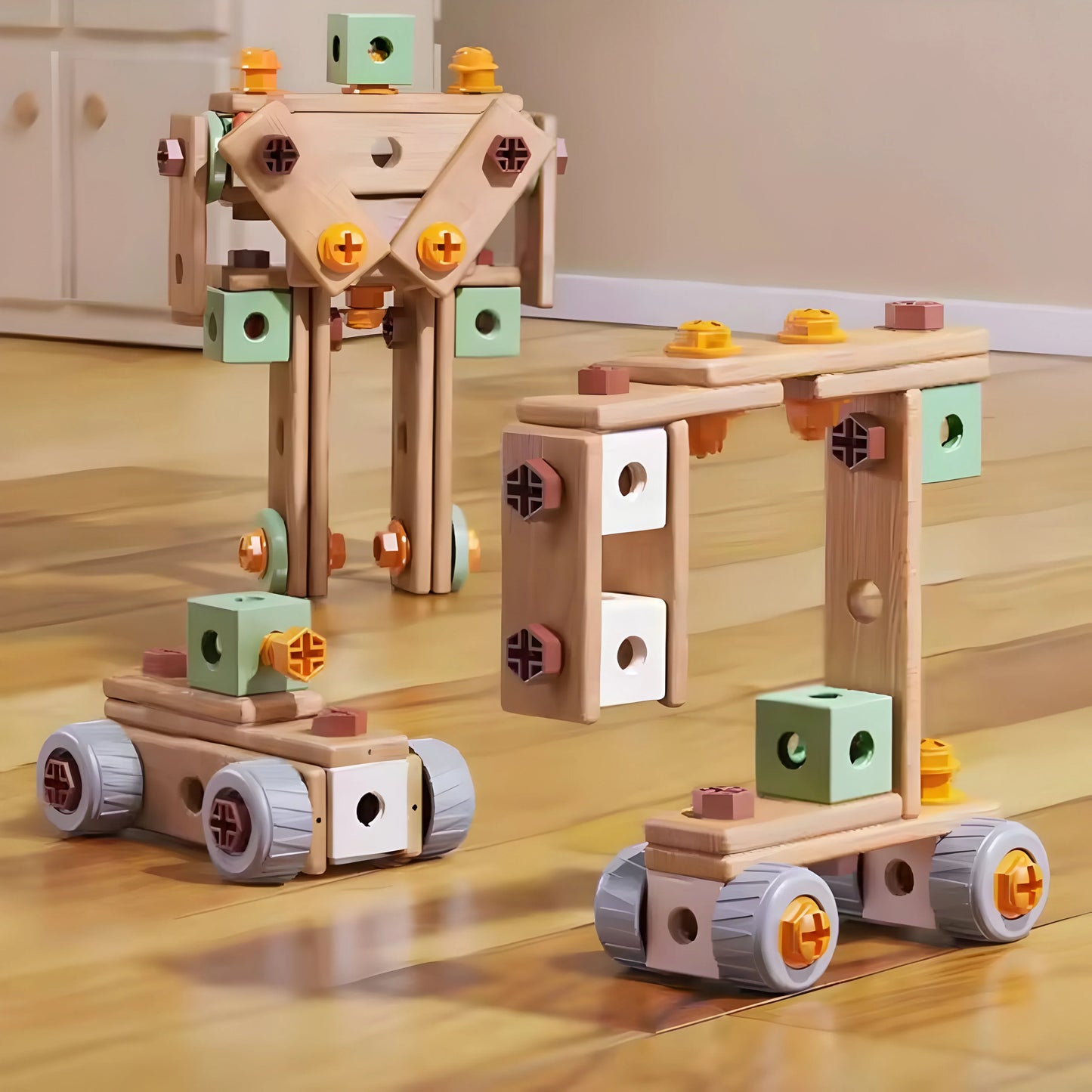 InventorCase™ – Creatieve Bouwset met Gereedschap – Constructie Speelset